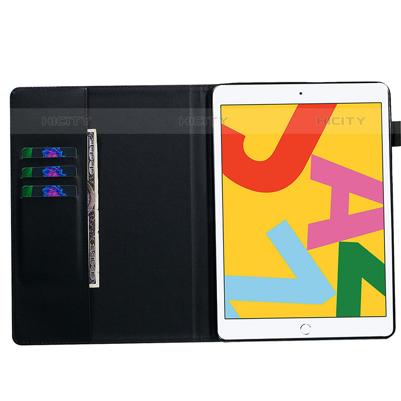 Handytasche Stand Schutzhülle Flip Leder Hülle Modisch Muster Y03B für Apple iPad Pro 10.5