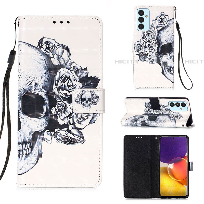 Handytasche Stand Schutzhülle Flip Leder Hülle Modisch Muster Y03B für Samsung Galaxy A05s