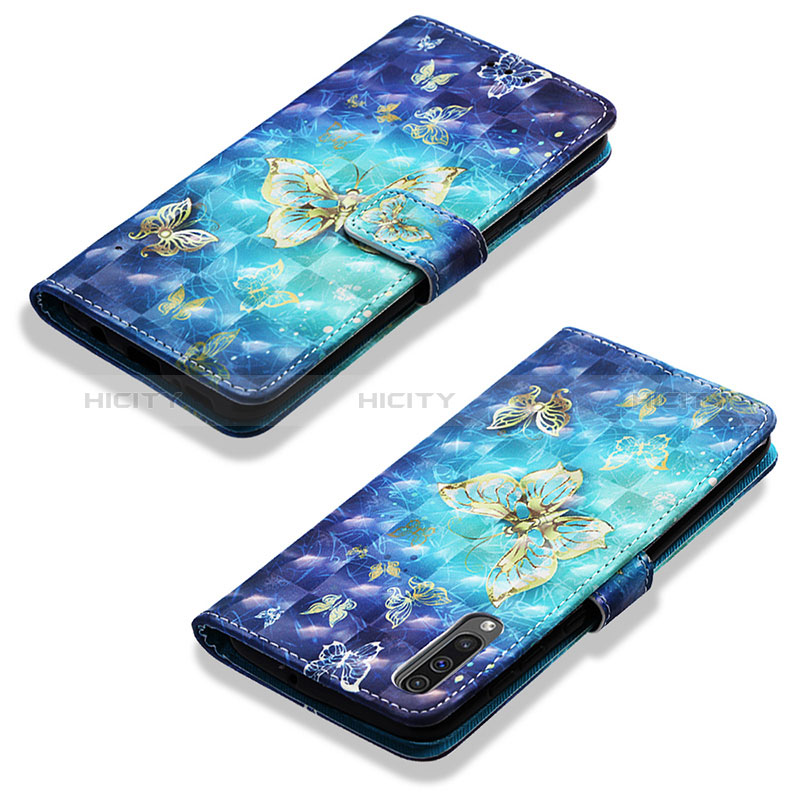 Handytasche Stand Schutzhülle Flip Leder Hülle Modisch Muster Y03B für Samsung Galaxy A30S