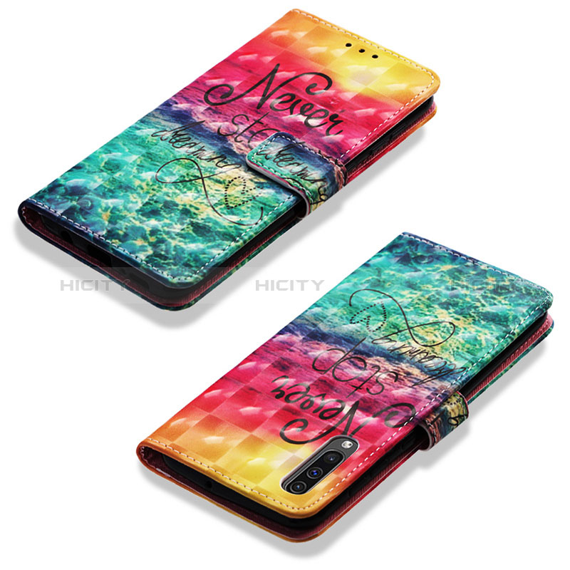 Handytasche Stand Schutzhülle Flip Leder Hülle Modisch Muster Y03B für Samsung Galaxy A30S