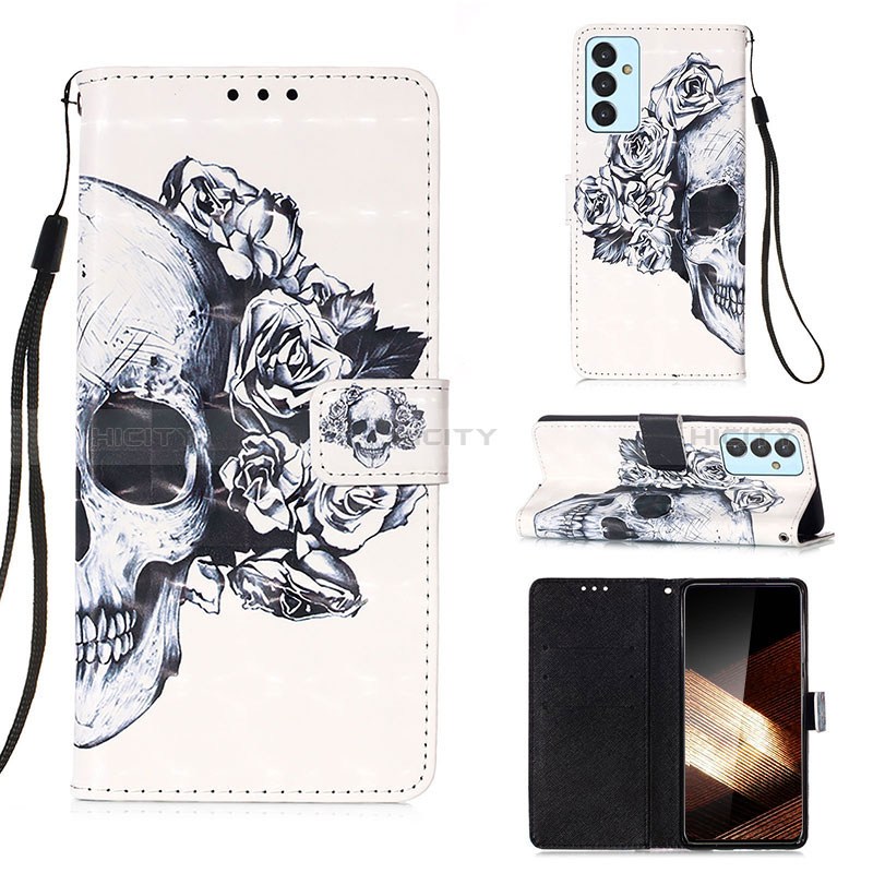 Handytasche Stand Schutzhülle Flip Leder Hülle Modisch Muster Y03B für Samsung Galaxy A35 5G