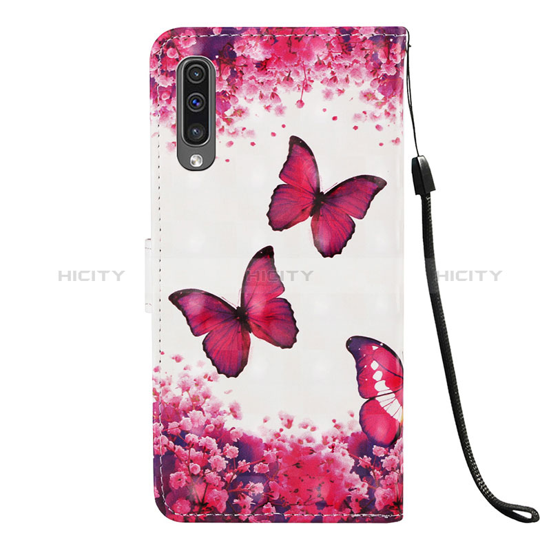 Handytasche Stand Schutzhülle Flip Leder Hülle Modisch Muster Y03B für Samsung Galaxy A50 groß