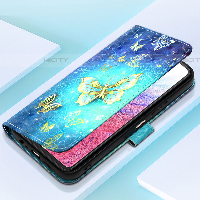 Handytasche Stand Schutzhülle Flip Leder Hülle Modisch Muster Y03B für Samsung Galaxy A53 5G groß