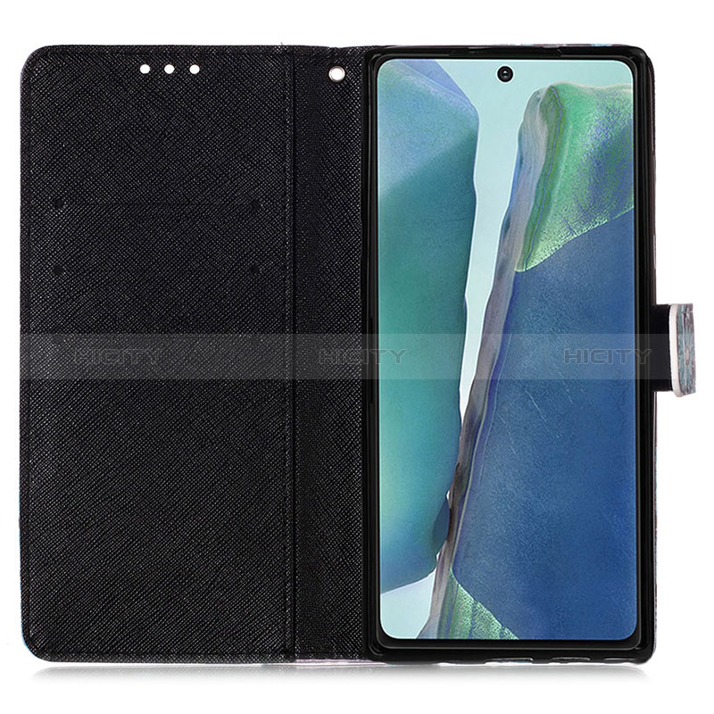 Handytasche Stand Schutzhülle Flip Leder Hülle Modisch Muster Y03B für Samsung Galaxy Note 20 5G groß