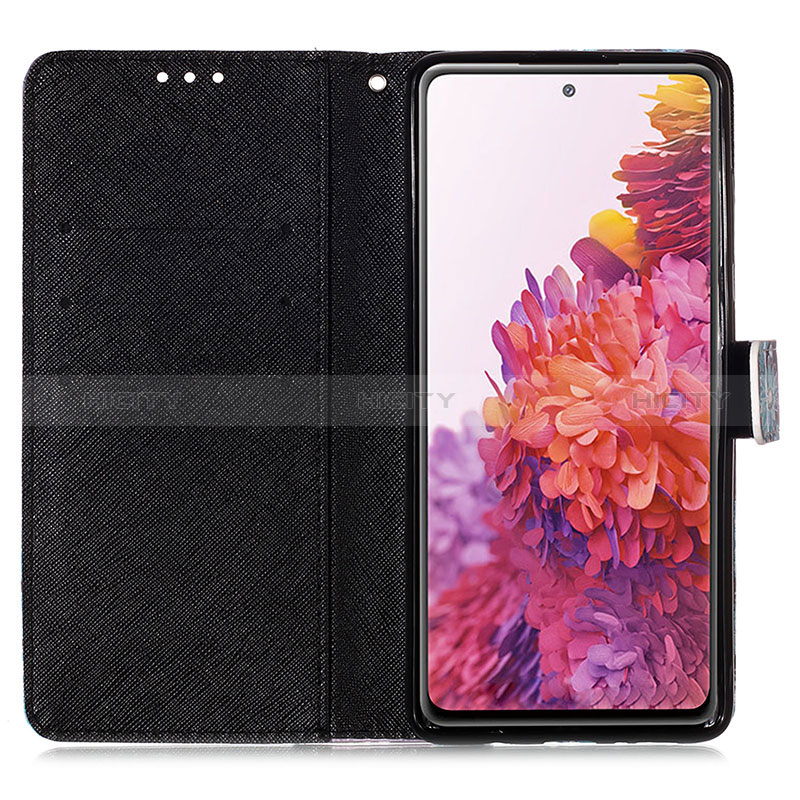 Handytasche Stand Schutzhülle Flip Leder Hülle Modisch Muster Y03B für Samsung Galaxy S20 FE 5G groß