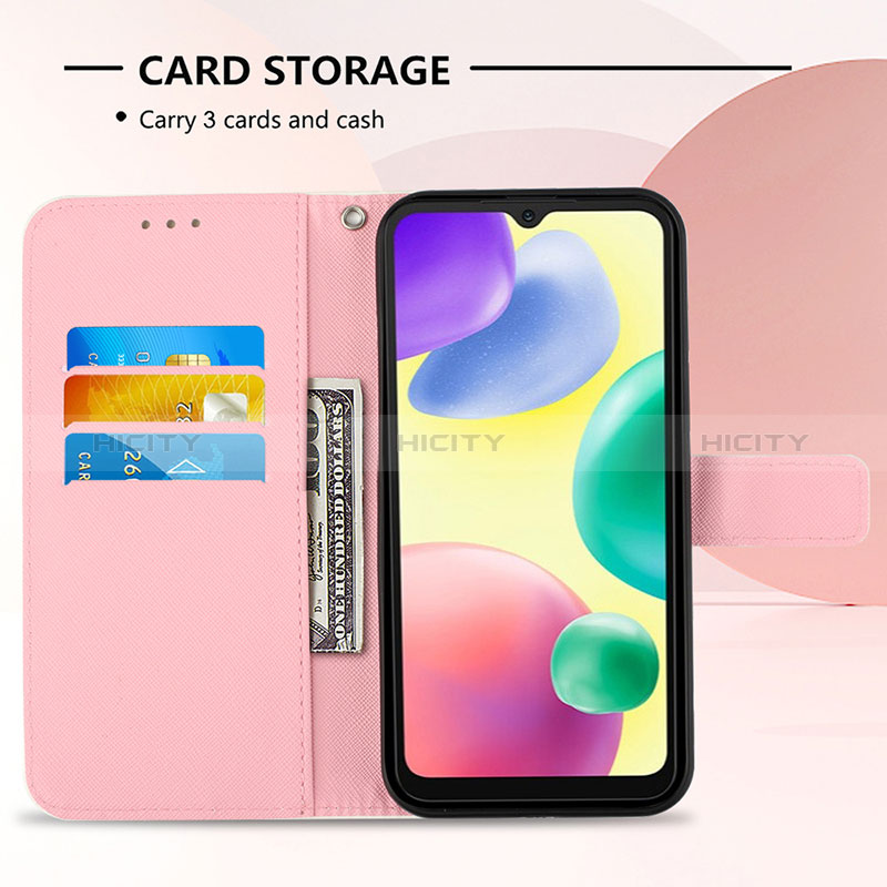 Handytasche Stand Schutzhülle Flip Leder Hülle Modisch Muster Y03B für Xiaomi POCO C31