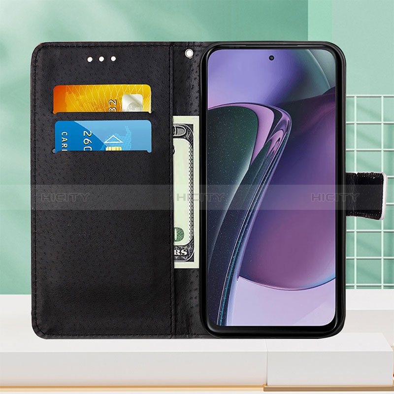 Handytasche Stand Schutzhülle Flip Leder Hülle Modisch Muster Y04B für Motorola Moto G Stylus (2023) 4G groß