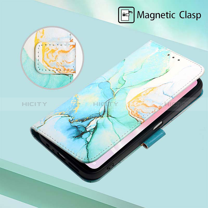 Handytasche Stand Schutzhülle Flip Leder Hülle Modisch Muster Y04B für Oppo A56S 5G