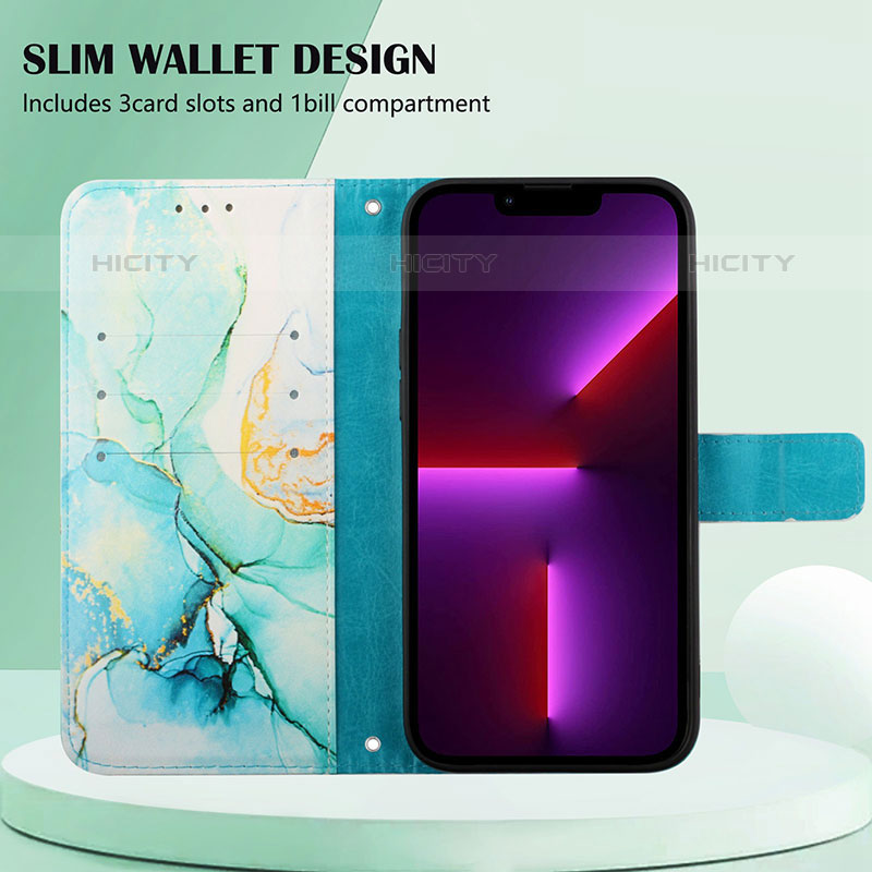 Handytasche Stand Schutzhülle Flip Leder Hülle Modisch Muster Y04B für Oppo F19 Pro+ Plus 5G