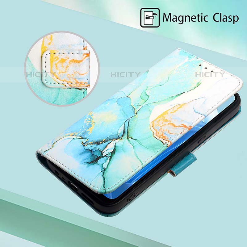 Handytasche Stand Schutzhülle Flip Leder Hülle Modisch Muster Y04B für Oppo F21 Pro 4G