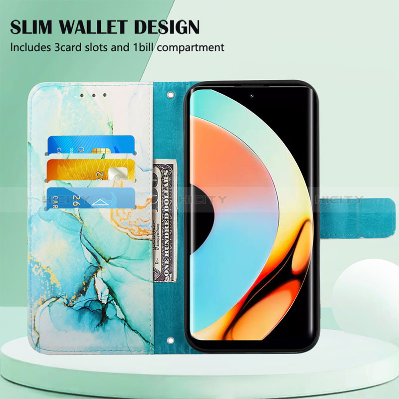 Handytasche Stand Schutzhülle Flip Leder Hülle Modisch Muster Y04B für Realme 10 Pro+ Plus 5G