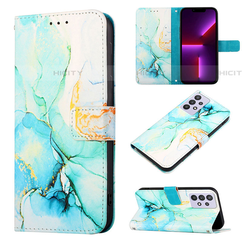 Handytasche Stand Schutzhülle Flip Leder Hülle Modisch Muster Y04B für Samsung Galaxy A52 5G