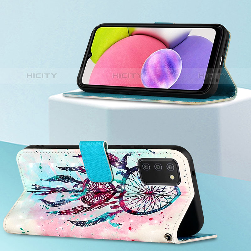 Handytasche Stand Schutzhülle Flip Leder Hülle Modisch Muster Y04B für Samsung Galaxy M02s