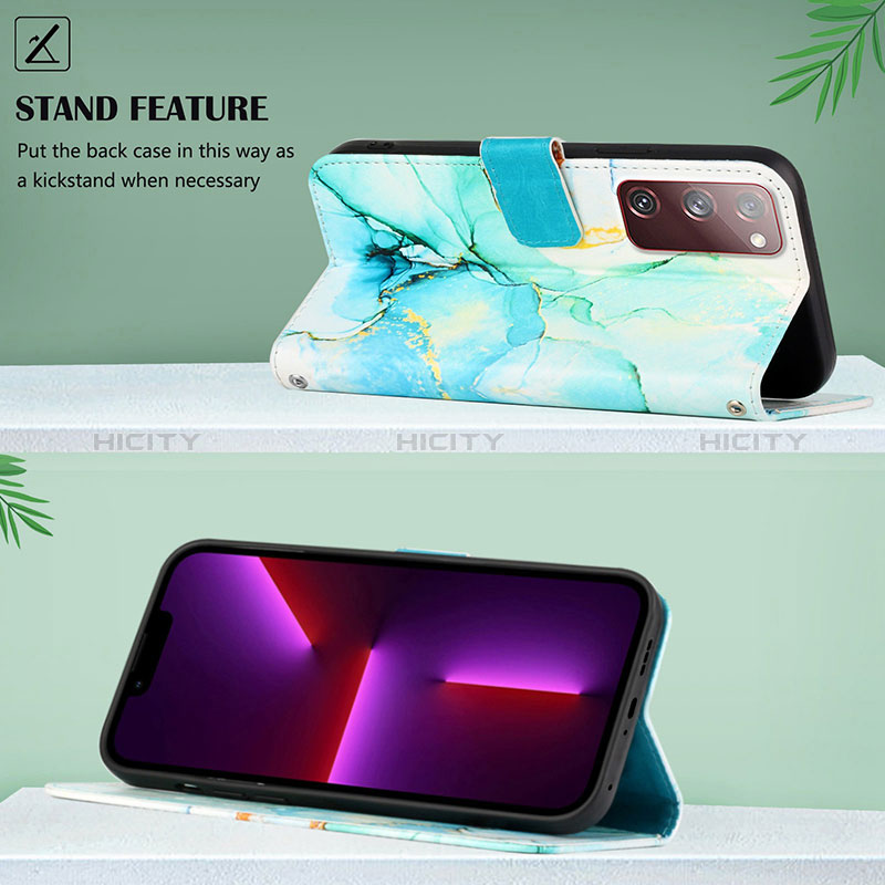 Handytasche Stand Schutzhülle Flip Leder Hülle Modisch Muster Y04B für Samsung Galaxy S20 FE 4G