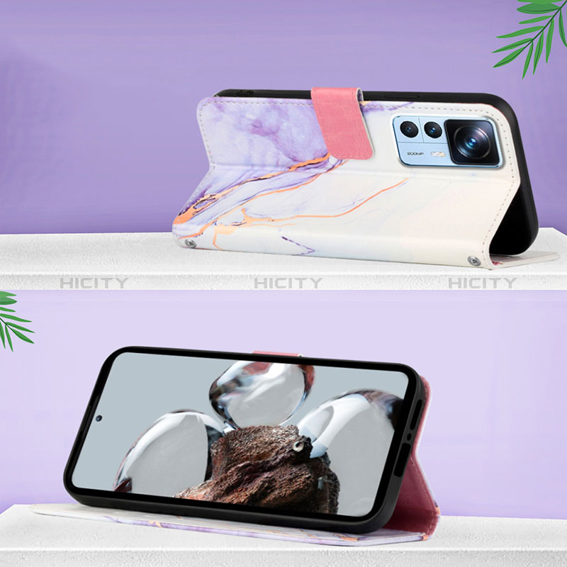 Handytasche Stand Schutzhülle Flip Leder Hülle Modisch Muster Y04B für Xiaomi Redmi K50 Ultra 5G