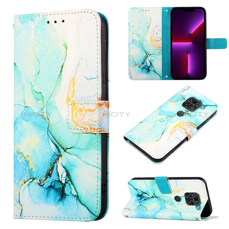 Handytasche Stand Schutzhülle Flip Leder Hülle Modisch Muster Y04B für Xiaomi Redmi Note 9 groß