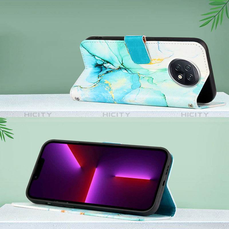 Handytasche Stand Schutzhülle Flip Leder Hülle Modisch Muster Y04B für Xiaomi Redmi Note 9T 5G groß