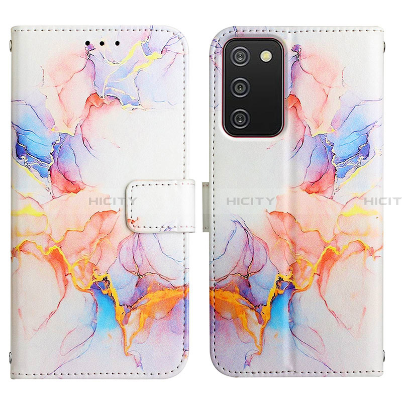 Handytasche Stand Schutzhülle Flip Leder Hülle Modisch Muster Y05B für Samsung Galaxy F02S SM-E025F groß