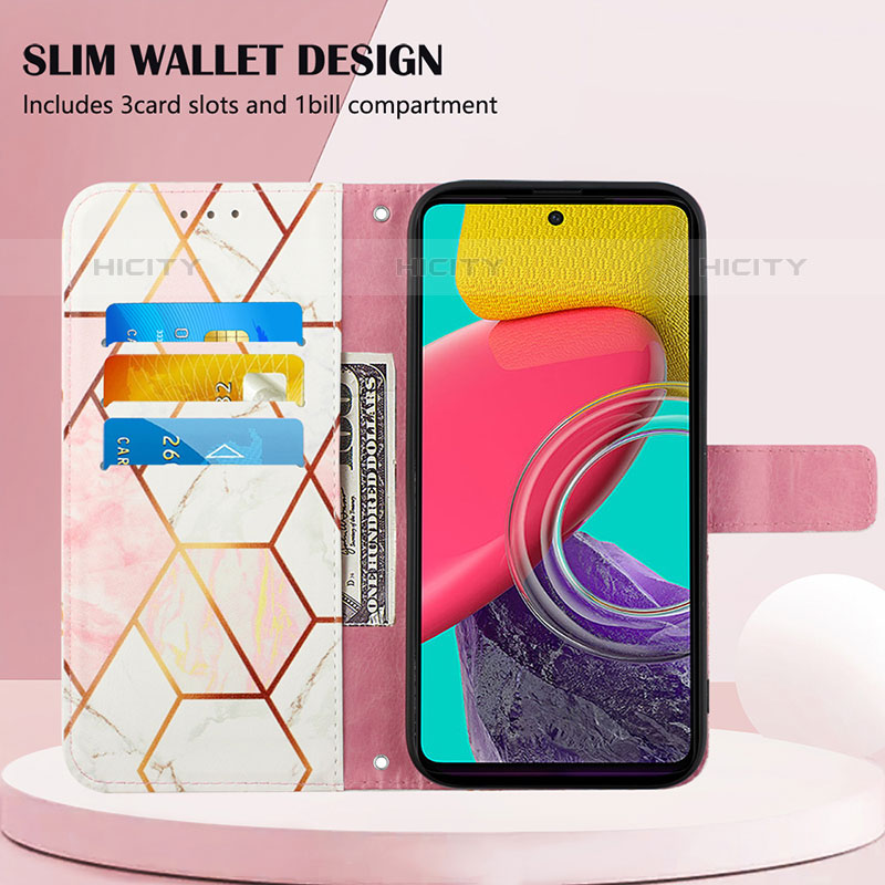 Handytasche Stand Schutzhülle Flip Leder Hülle Modisch Muster Y05B für Samsung Galaxy M33 5G