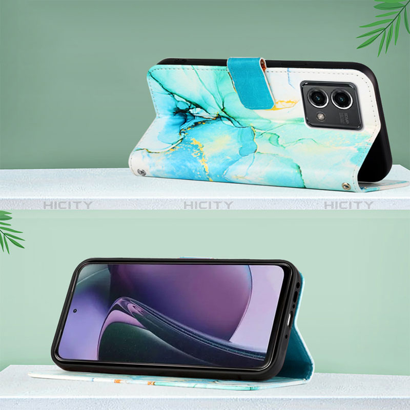 Handytasche Stand Schutzhülle Flip Leder Hülle Modisch Muster YB1 für Motorola Moto G Stylus (2023) 5G