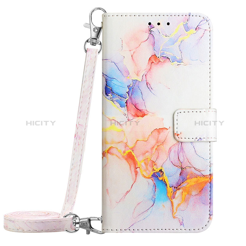 Handytasche Stand Schutzhülle Flip Leder Hülle Modisch Muster YB1 für Samsung Galaxy A34 5G groß