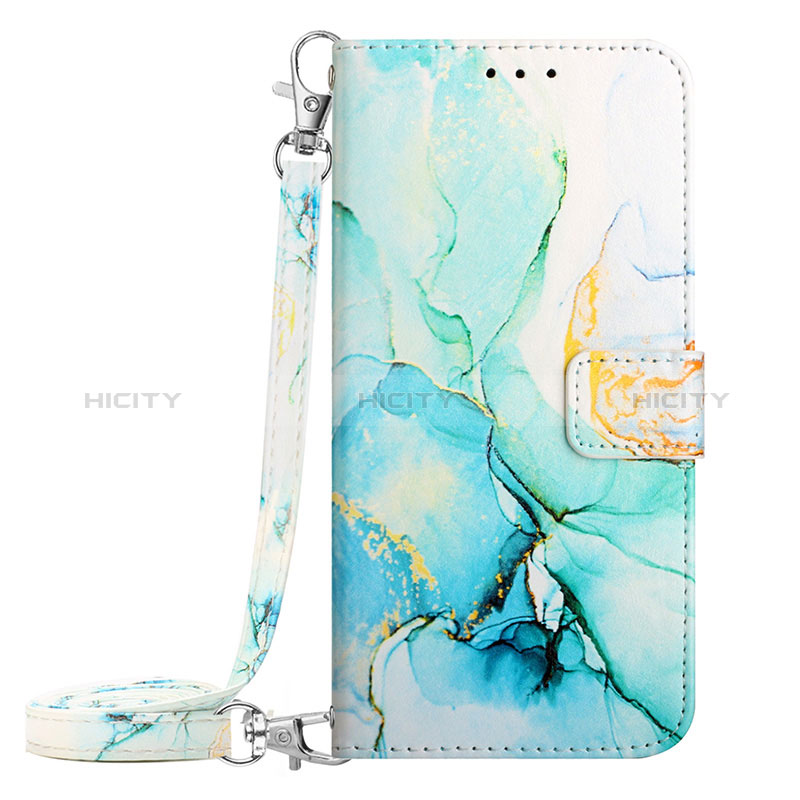 Handytasche Stand Schutzhülle Flip Leder Hülle Modisch Muster YB1 für Samsung Galaxy A34 5G groß