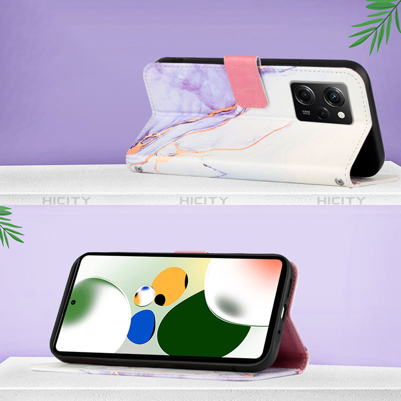 Handytasche Stand Schutzhülle Flip Leder Hülle Modisch Muster YB1 für Xiaomi Poco X5 Pro 5G groß