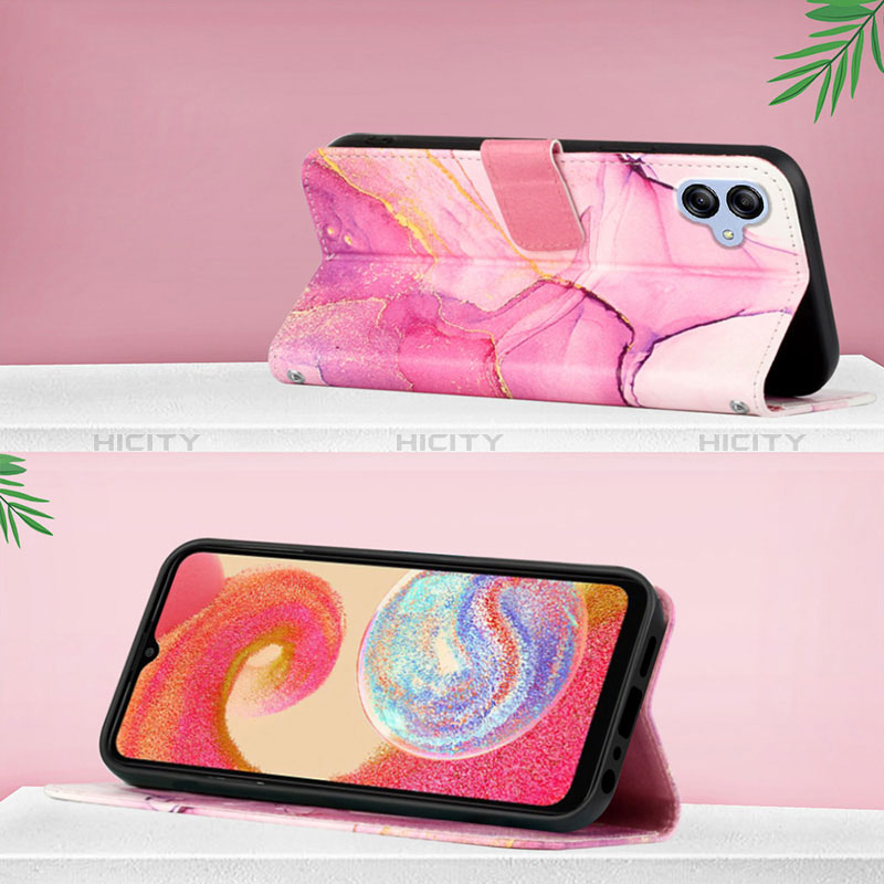 Handytasche Stand Schutzhülle Flip Leder Hülle Modisch Muster YB4 für Samsung Galaxy A04 4G