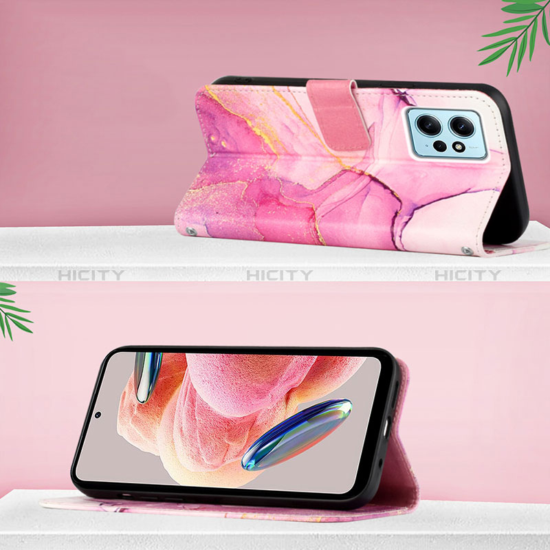 Handytasche Stand Schutzhülle Flip Leder Hülle Modisch Muster YB4 für Xiaomi Redmi Note 12 4G