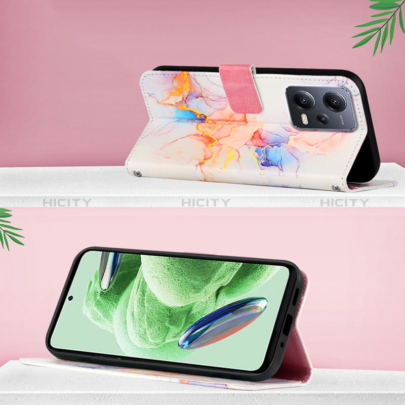 Handytasche Stand Schutzhülle Flip Leder Hülle Modisch Muster YB4 für Xiaomi Redmi Note 12 5G