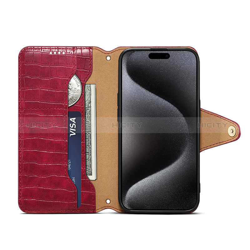 Handytasche Stand Schutzhülle Flip Leder Hülle MT4 für Apple iPhone 14 Pro