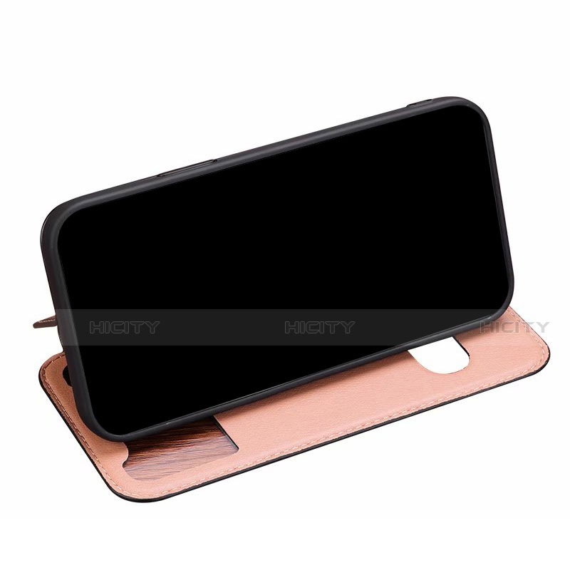 Handytasche Stand Schutzhülle Flip Leder Hülle N01 für Apple iPhone 12