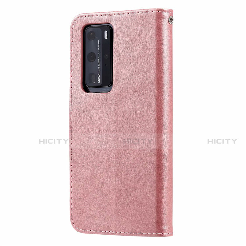 Handytasche Stand Schutzhülle Flip Leder Hülle N01 für Huawei P40 Pro