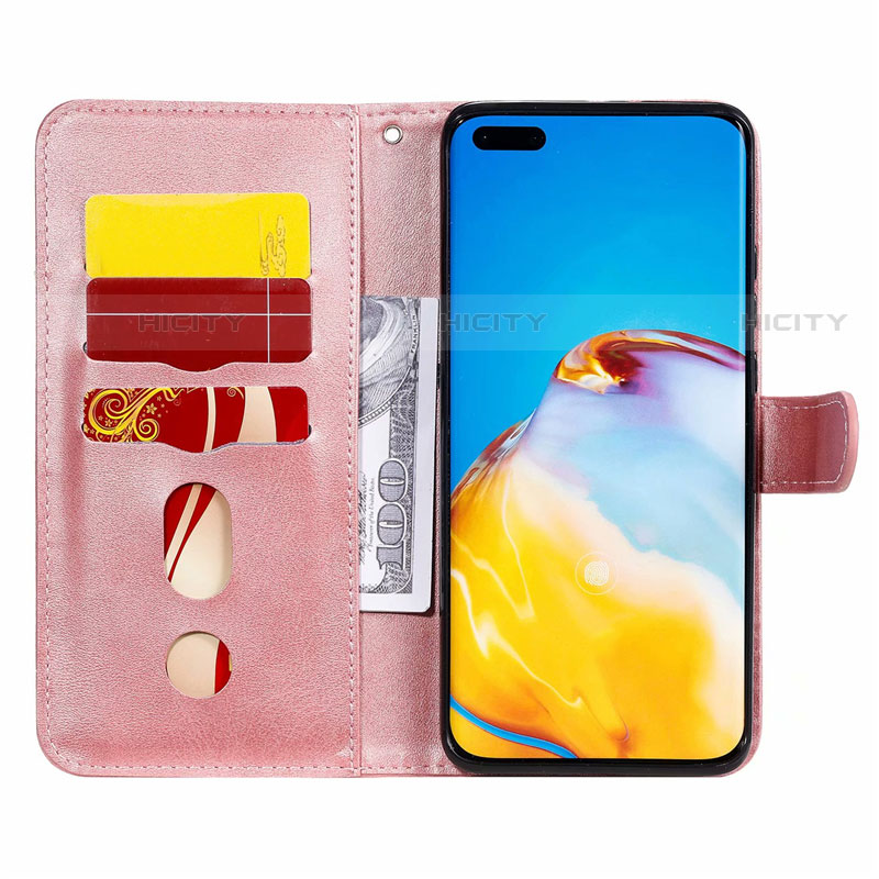 Handytasche Stand Schutzhülle Flip Leder Hülle N01 für Huawei P40 Pro