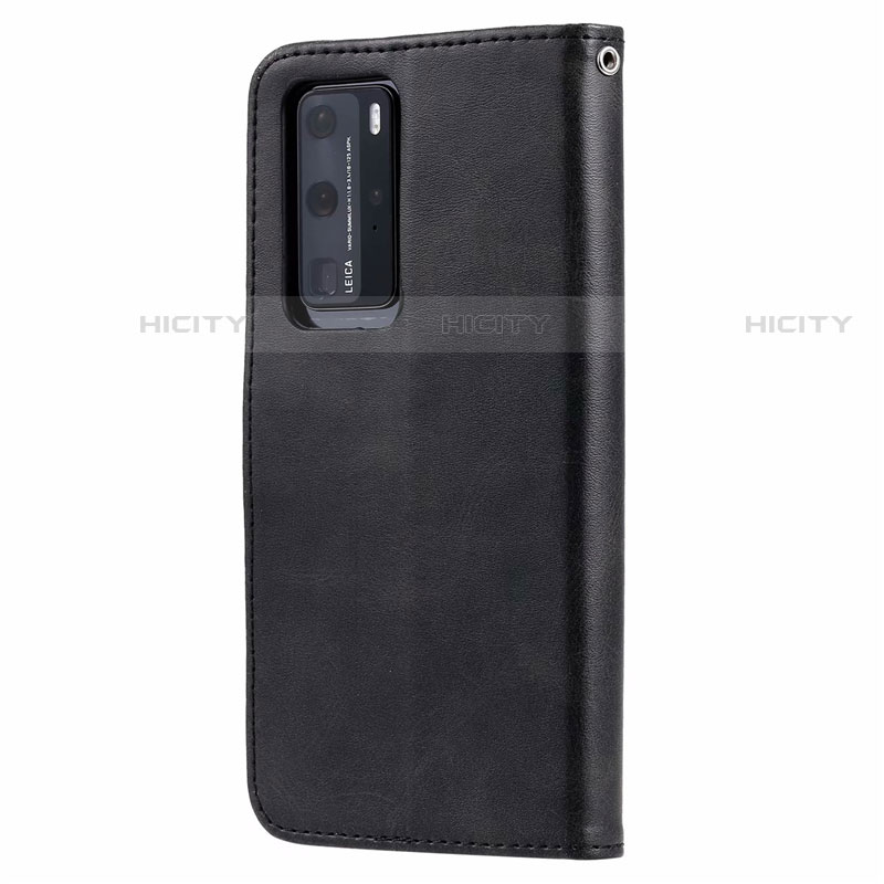 Handytasche Stand Schutzhülle Flip Leder Hülle N01 für Huawei P40 Pro