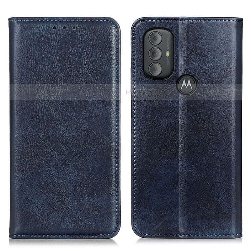 Handytasche Stand Schutzhülle Flip Leder Hülle N01P für Motorola Moto G Play (2023)