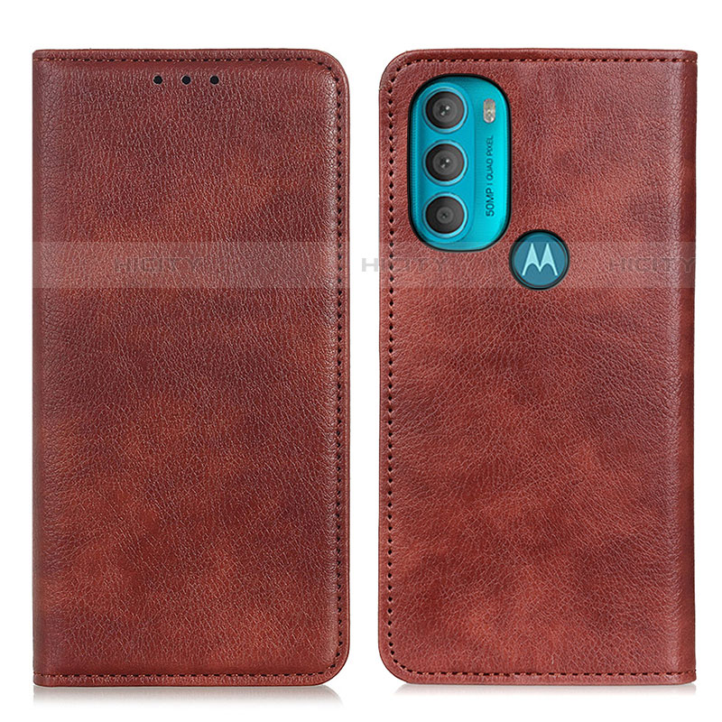 Handytasche Stand Schutzhülle Flip Leder Hülle N01P für Motorola Moto G71 5G