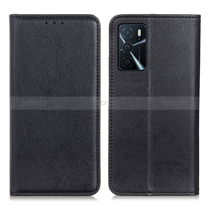 Handytasche Stand Schutzhülle Flip Leder Hülle N01P für Oppo A16 groß