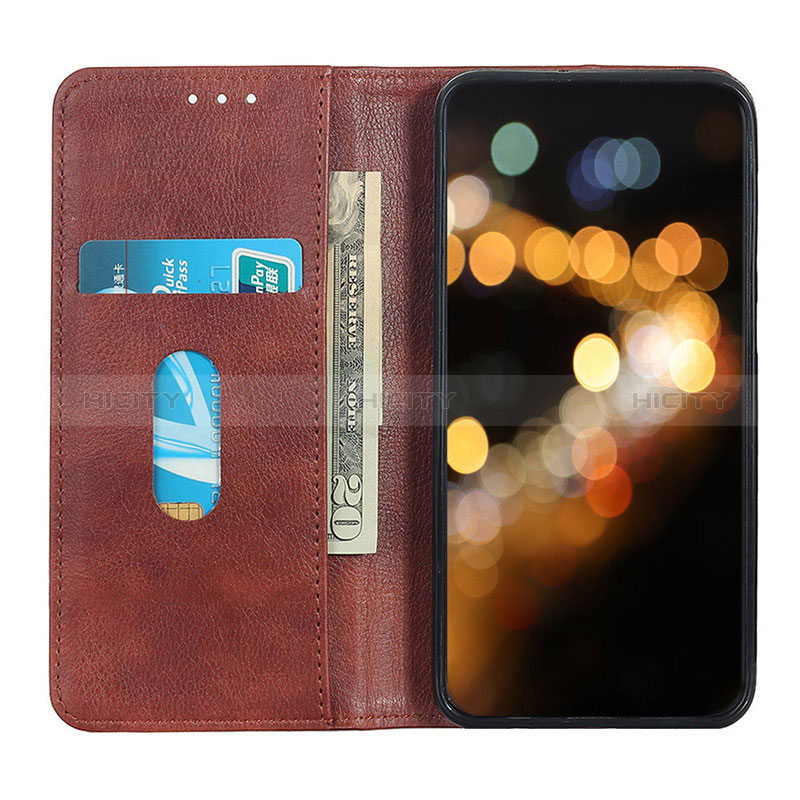 Handytasche Stand Schutzhülle Flip Leder Hülle N01P für Oppo A16 groß