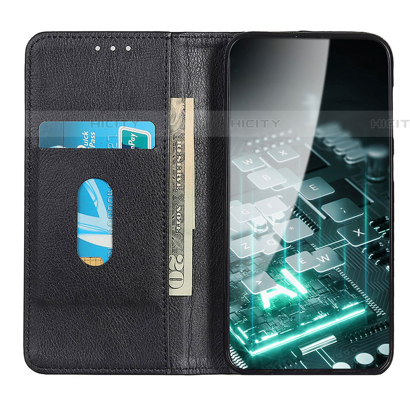 Handytasche Stand Schutzhülle Flip Leder Hülle N01P für Samsung Galaxy A24 4G groß