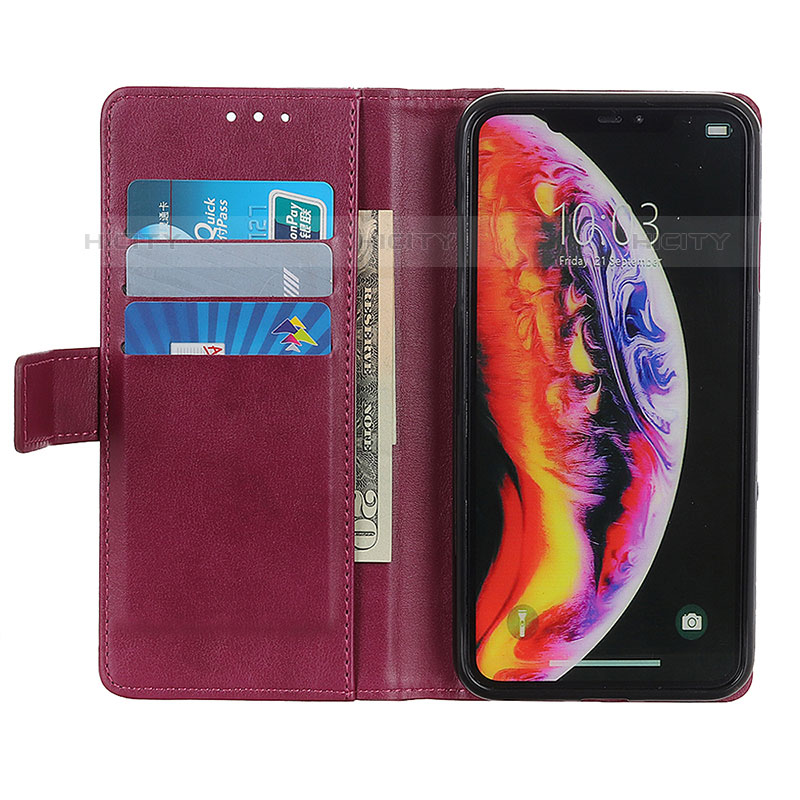 Handytasche Stand Schutzhülle Flip Leder Hülle N02P für Oppo A54 4G