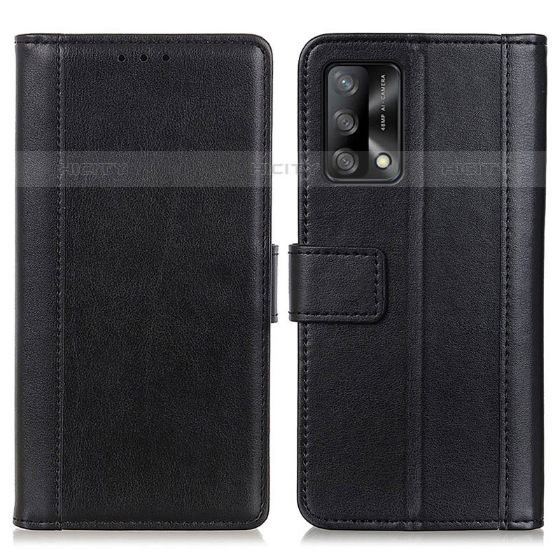 Handytasche Stand Schutzhülle Flip Leder Hülle N02P für Oppo Reno6 Lite