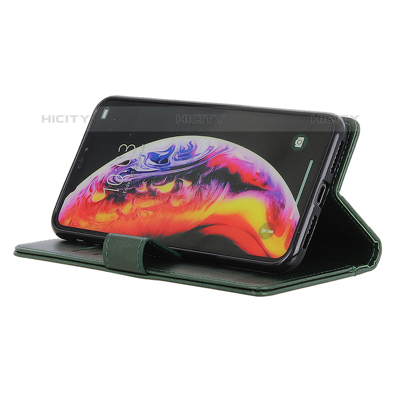 Handytasche Stand Schutzhülle Flip Leder Hülle N02P für Oppo Reno6 Pro+ Plus 5G