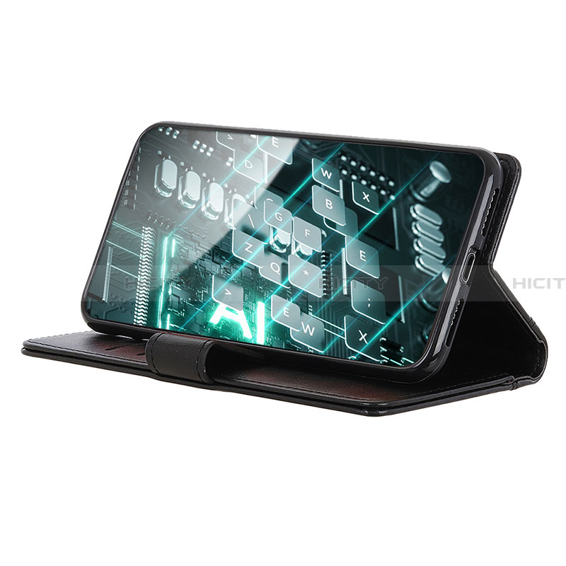 Handytasche Stand Schutzhülle Flip Leder Hülle N02P für Samsung Galaxy A03 Core