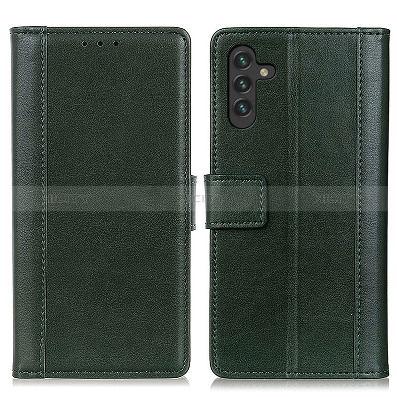 Handytasche Stand Schutzhülle Flip Leder Hülle N02P für Samsung Galaxy A04s groß