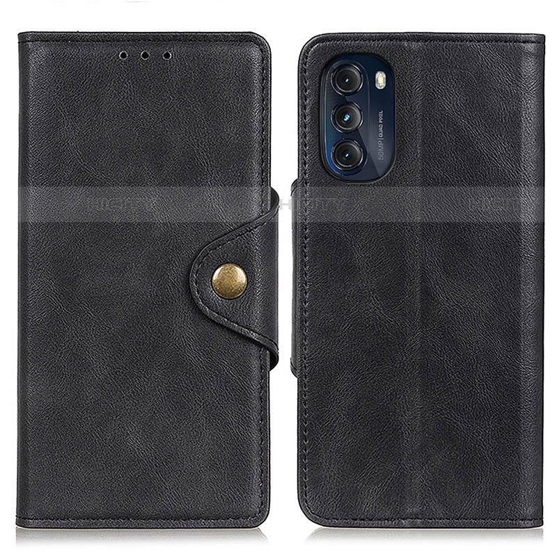 Handytasche Stand Schutzhülle Flip Leder Hülle N03P für Motorola Moto G 5G (2022)