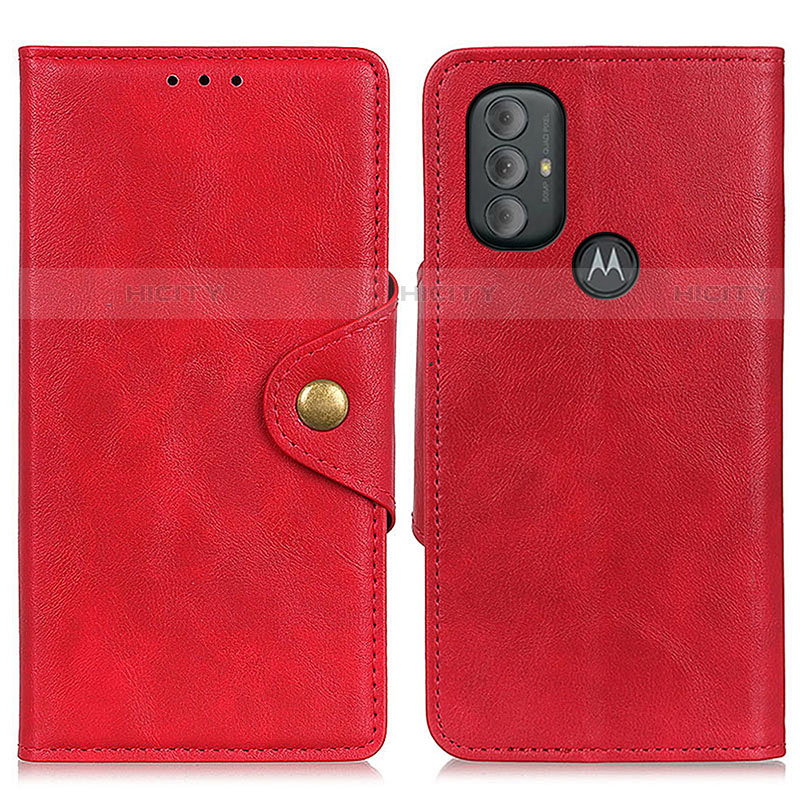 Handytasche Stand Schutzhülle Flip Leder Hülle N03P für Motorola Moto G Play (2023) Rot