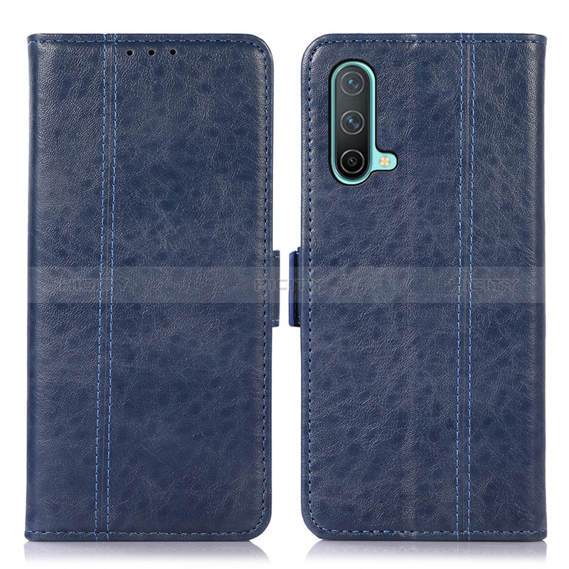 Handytasche Stand Schutzhülle Flip Leder Hülle N03P für OnePlus Nord CE 5G Blau Plus