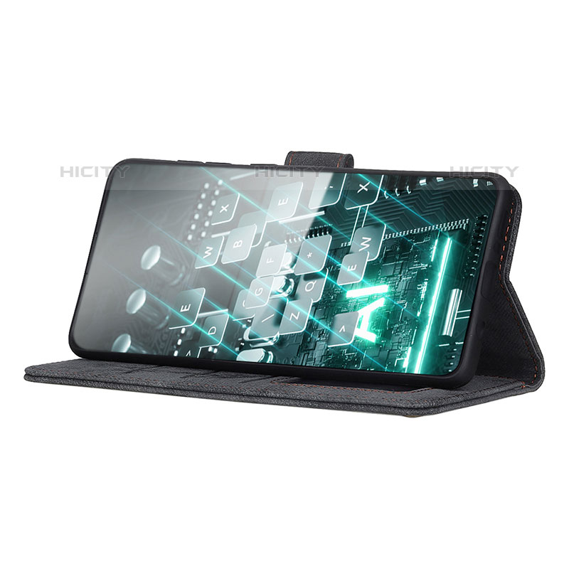 Handytasche Stand Schutzhülle Flip Leder Hülle N03P für Samsung Galaxy A03