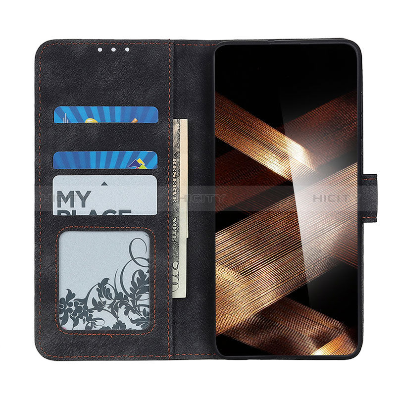 Handytasche Stand Schutzhülle Flip Leder Hülle N03P für Samsung Galaxy A15 LTE groß